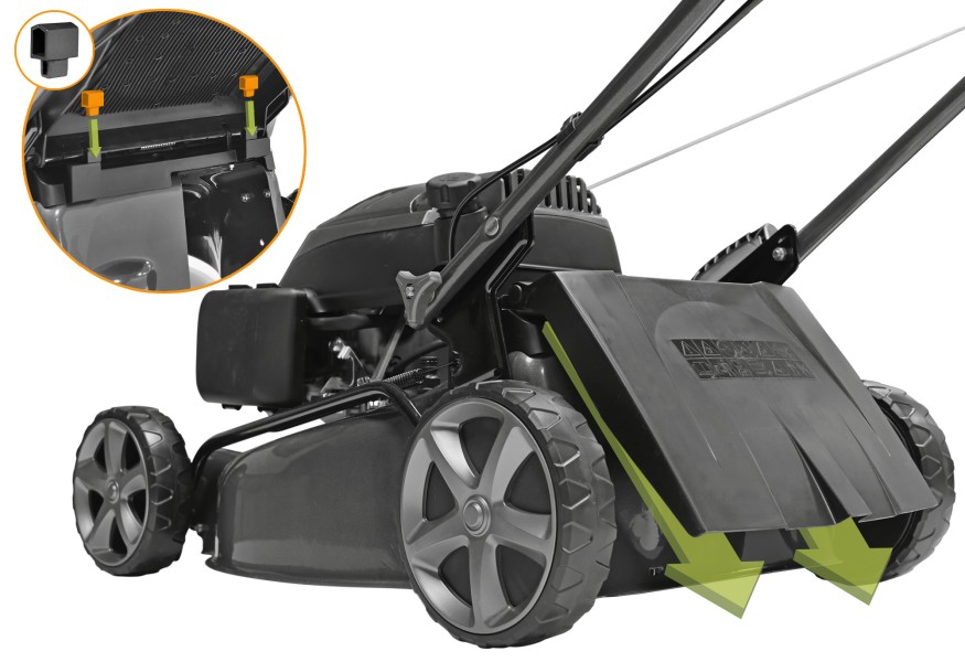 Бензиновая газонокосилка CARVER LMG-2651 DMS  