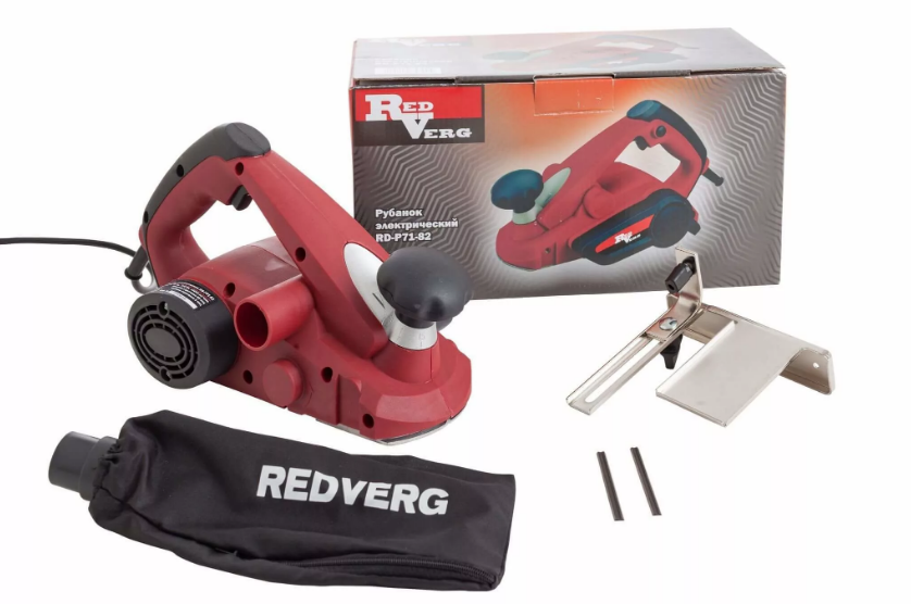 Рубанок электрический RD-P71-82 RedVerg