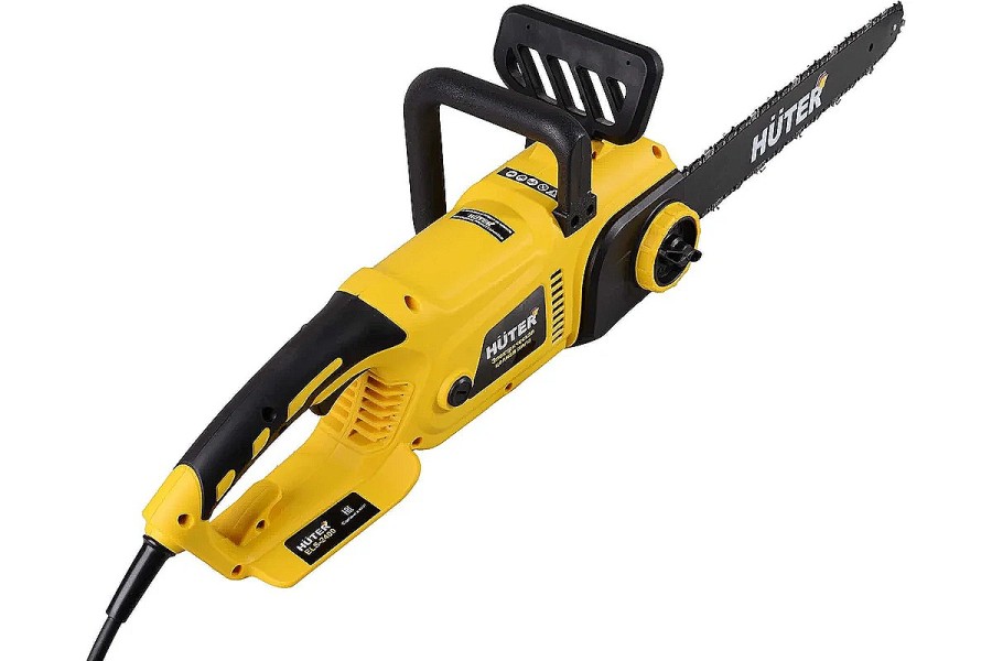 Электропила HUTER ELS-2400 / 45см (3/8-1,3-63зв)  
