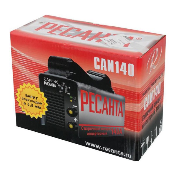 Аппарат сварочный инверторный РЕСАНТА САИ 140