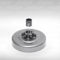 Звезда ведущая для бензопилы Partner 340S/350S/360S (SP 93071) REZER