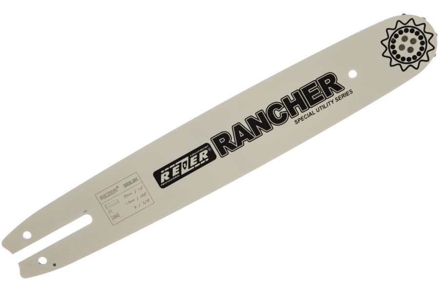 Шина на цепную пилу Partner, Poulan, Husqvarna, Makita (16" 40см. 3/8" 1,3мм. 56/57зв.) REZER