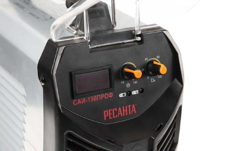 Аппарат сварочный инверторный РЕСАНТА САИ 190 ПРОФ