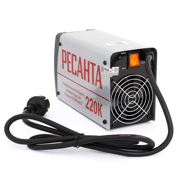 Аппарат сварочный инверторный РЕСАНТА САИ 220 К (серия "Компакт")