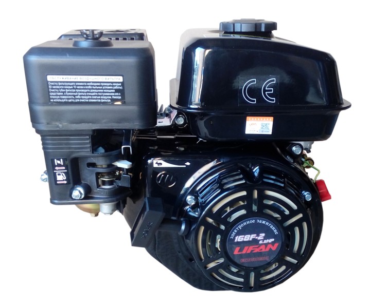 Бензиновый двигатель Lifan 168 F-2 (6,5 л.с.) ECONOMIC  
