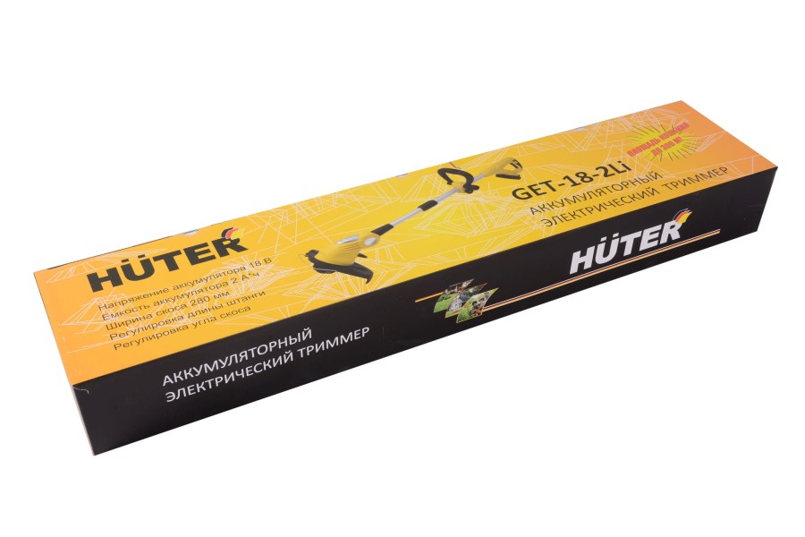 Аккумуляторный триммер GET-18-2Li HUTER  