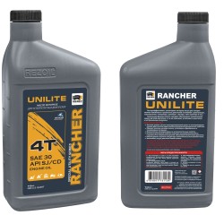 Масло минеральное 4-х тактное SAE30 API SJ/CF RANCHER UNILITE (0,946 л.)