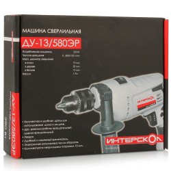 Дрель ударная ДУ-13/580 ЭР ИНТЕРСКОЛ