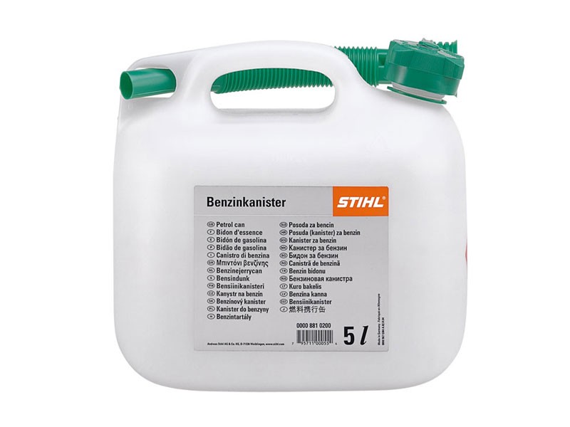 Канистра STIHL (5л.) для бензина (прозрачная)