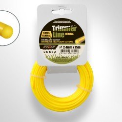 Триммерная леска REZER 2,4мм*15м круглая