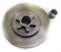 Звезда ведущая IGP на бензопилу Champion 240 (3/8"-Р6Z) (монолит+подшипник)