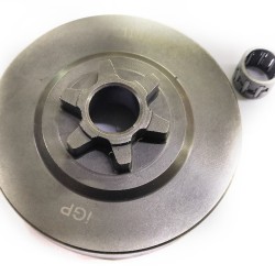 Звезда ведущая IGP на бензопилу Champion 240 (3/8"-Р6Z) (монолит+подшипник)